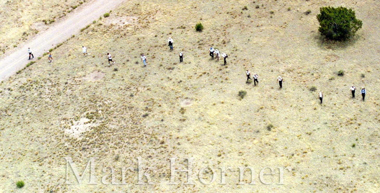 Aerial View of Search 062400