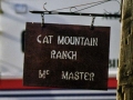 Cat Mountain Ranch Sign and Police Mobile Community Substation 062400