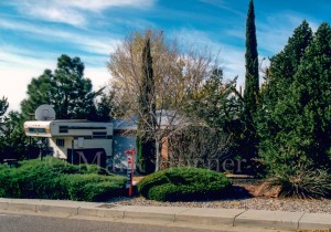 Bill Miller home on Candlelight Drive NE in Albuquerque, New Mexico, on November 22, 1999.